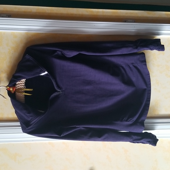 Diadora dark purple top size large - Picture 1 of 5